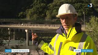 Gros travaux routiers dans les vallées de la Tinée et du Var [upl. by Schonfeld]