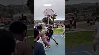 The Craziest Trick shot in Basketball History nba [upl. by Herrah798]