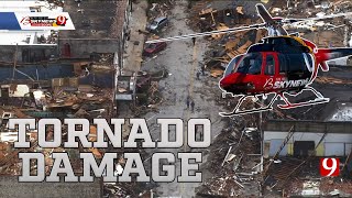 Bob Mills SkyNews9 Flies Over the Tornado Damage in Sulphur amp Ardmore Oklahoma [upl. by Elacsap]