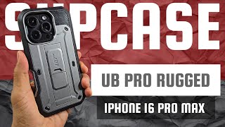 Supcase UB Pro Rugged Case Review for iPhone 16 Pro [upl. by Akcirehs]