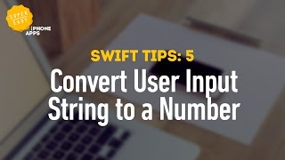 How to Convert User Input from String to Double Numbers  Swift Tips 5 [upl. by Novak]