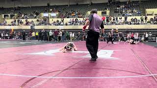 122823  Bi State Classic  Match 2  Lucca Grosse vs Macy Schafer  Zumbrota MN LP [upl. by Aleece73]