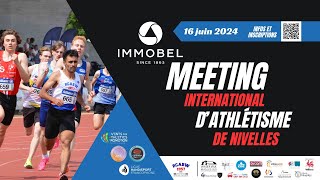 Immobel International Athletics Meeting of Nivelles 2024 [upl. by Aicatsanna]