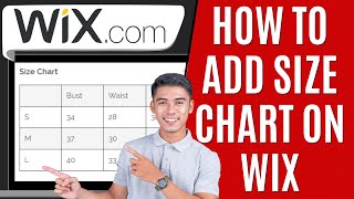 How To Add Size Chart in Wix Quick Guide [upl. by Priest]