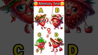 Memory bTest Challenge 😇Riddles and puzzle for iq test ytshortshortsviraltrending shortsvideo [upl. by Corel610]