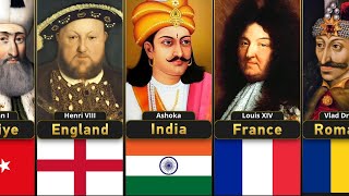 The Most Famous Monarchs From Each Country Some of Them You Wont Believe Exist [upl. by Leahcimnaes]