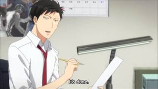 Monthly Girls Nozaki kun Episode 8 boxes scene [upl. by Daiz]