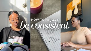 Struggling To Be Consistent Try These 3 Simple Steps [upl. by Haroun]