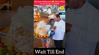 Old man selling very tasty JHALMURI on streets of PUNE foodvlog shortsviral [upl. by Sigismundo]