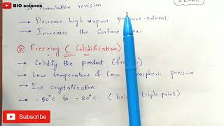 Lyophilization  Freeze drying  Preservation of bacterial culture  Bio science [upl. by Larimer]