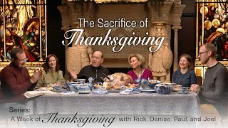 The Sacrifice of Thanksgiving — The Renner Family [upl. by Leroj50]