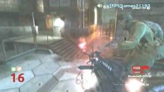 Cod 5  Der Riese Pack a Punch upgraded Wunderwaffe DG2 increased ammo clip size and range [upl. by Deb]