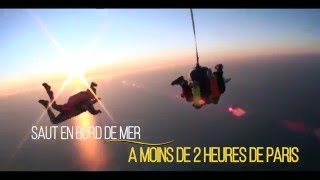 Faite le grand saut avec Abeille Parachutisme et survolez la Normandie [upl. by Keifer]