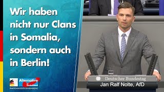 Wir haben nicht nur Clans in Somalia sondern auch in Berlin  Jan Nolte  AfDFraktion [upl. by Asiluj931]