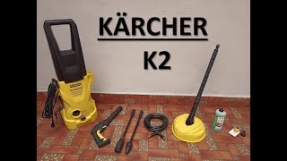 Hidrolavadora Karcher K2  Uso Armado y Características [upl. by Kcirtemed928]