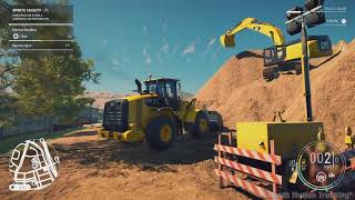 Construction Simulator 2022 Excavation amp Stockpiling [upl. by Nami]