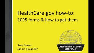 HealthCaregov howto 10 1095 forms and how to get them [upl. by Tolecnal]