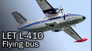 LET L410 Turbolet  regional aviation working horse [upl. by Enihpesoj72]