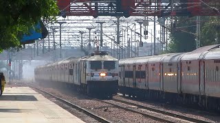 Ruthless Overtake  Mangla Lakshadweep Overtook Mahakoshal Express [upl. by Weil]