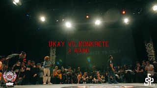 Ukay vs Konkrete  Exhibition Battle Pt 2  EBS KRUMP WORLD CHAMPIONSHIP 2016 [upl. by Humfrid]