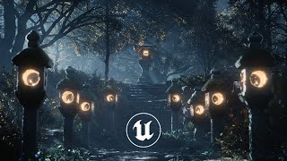 Lighting a NIGHTTIME exterior in Unreal [upl. by Chesney46]