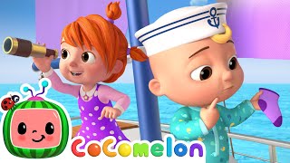 Row Row Row Your Boat Sea Adventure Edition ⛵  CoComelon Nursery Rhymes amp Kids Songs [upl. by Black373]