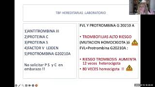 “Trombofilia y Detección Precoz de la Trombofilia Hereditaria” 1992024 [upl. by Aiuoqes]