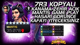 7R3 MANTIS GAME PLAY  HSARI GORUNCE KAFAYI YIYECEKSINIZ  MCOC MANTIS GAME PLAY [upl. by Ainez]