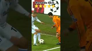 Ronaldo Elastico nutmeg skill⚽🔥Ronaldo football skills [upl. by Ymmas]