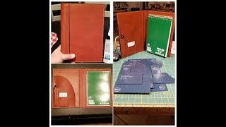 Making a Padfolio Notebook [upl. by Rovaert]