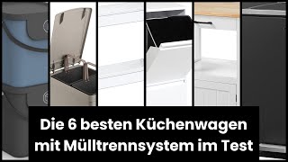 【KÜCHENWAGEN MIT MÜLLTRENNSYSTEM】Die 6 besten Küchenwagen mit Mülltrennsystem im Test 1️⃣ [upl. by Ttehc]