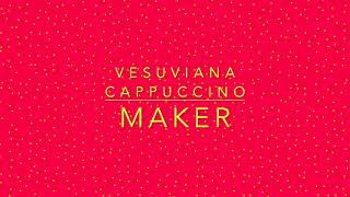 Vesuviana Cappuccino Maker coffee espresso cappuccino Vesuviana [upl. by Eicats]