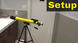 How To Setup A TelescopeStep By Step InstructionsBeginner Tutorial [upl. by Matheny]