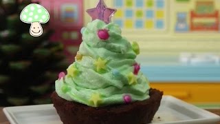 Konapun Christmas tree cake amp ReMent Inedible [upl. by Kotto562]