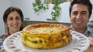 Torta di ricotta con gocce di cioccolato senza farina e lievito  Ricetta [upl. by Ainos]