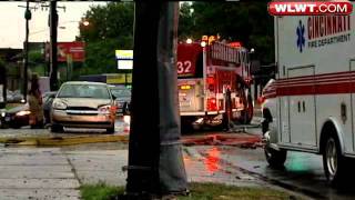 Fire Truck Car Collide In Bond Hill [upl. by Eidoj435]