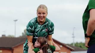 Leicester Tigers  DynoRod  Down Syndrome Rugby [upl. by Popelka]