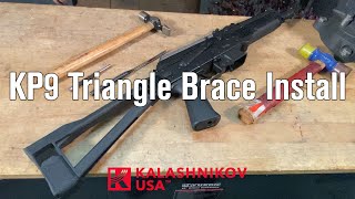 KUSA KP9 Triangle Brace Installation [upl. by Relyhs]