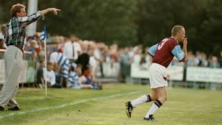 The time Harry Redknapp subbed on a mouthy fan for Lee Chapman at West Ham  Football funny [upl. by Buckingham]