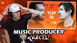 Music Producer Reacts to King Inertia vs Helium  GRAND BEATBOX BATTLE 2021 [upl. by Laurice]