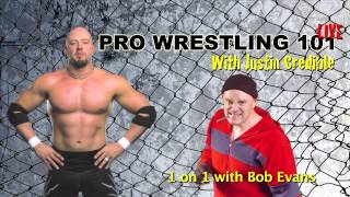 Pro Wrestling 101 Live  Bob Evans Interview [upl. by Yeniar765]