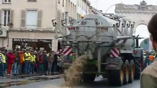 Strajk Rolników we Francji [upl. by Delisle]