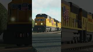 UP SD70Ms cross over Sturtz Road [upl. by Olivero816]