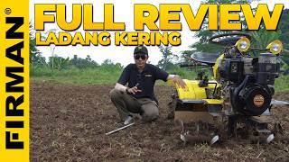 FULL REVIEW TRAKTOR 4 RODA MINI DI LADANG KERING  FIRMAN FTI2010DE [upl. by Kirven]