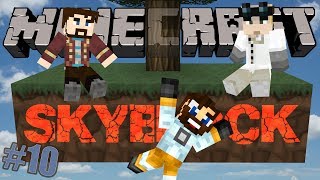 Minecraft  Hardcore Skyblock Part 10 Invasion Agrarian Skies Mod Pack [upl. by Larine993]