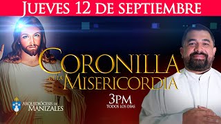 CORONILLA DE LA DIVINA MISERICORDIA de hoy jueves 12 de septiembre HORA SANTA P Hugo Armando Gálvez [upl. by Albin]