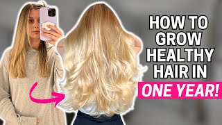 How I Grew Long Healthy Hair After Chopping It Off How To Grow Long Hair  Hair Growth Tips [upl. by Schilit895]