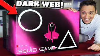 I BOUGHT A SQUID GAME MYSTERY BOX FROM THE DARK WEB [upl. by Ayaladnot975]