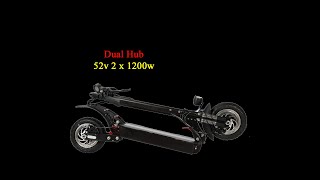 Scorpion 2021 Dual Hub 2400w Electric Off Road Scooter [upl. by Shaff]