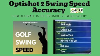 Optishot 2 Accuracy  Swing Speed Test [upl. by Ebert]